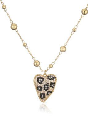 Wild Asymetrical Heart Necklace